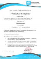 Production Certificate One off PC